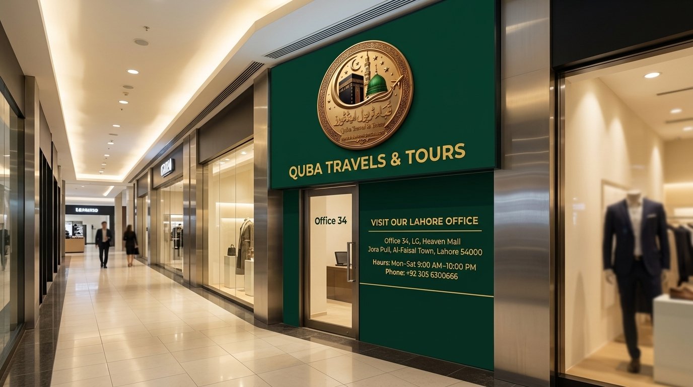 Quba Travels Lahore Office